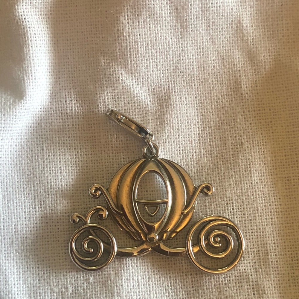 Cinderella carriage necklace charm